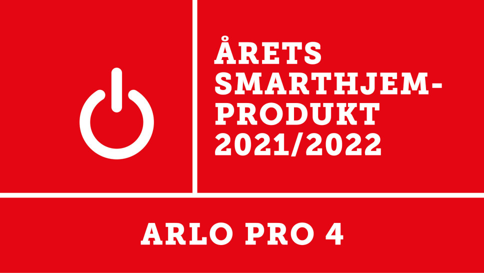 ÅRETS SMARTHJEMPRODUKT: ARLO PRO 4