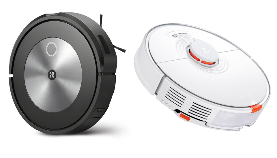 iRobot Roomba j7/j7+ og Roborock S7/S7+ er kåret til «Årets småelektriske 2021/2022». Foto: Witt og Roborock