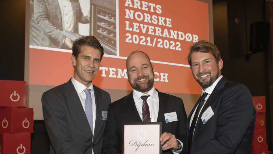 ÅRETS NORSKE LEVERANDØR: TEMPTECH