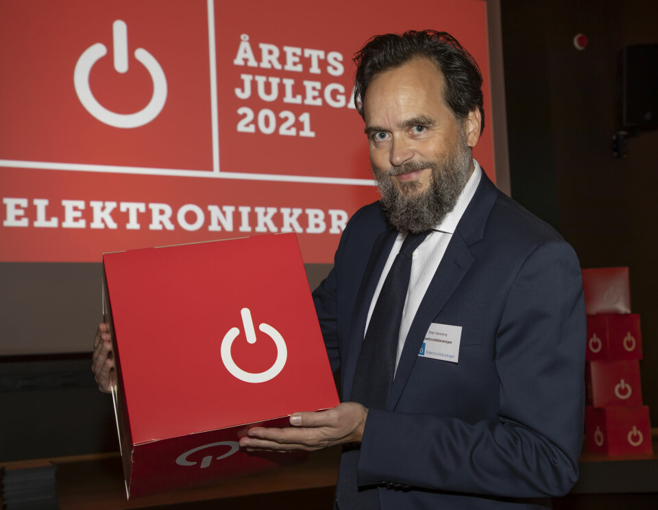 Stian Sønsteng, ansvarlig redaktør i Elektronikkbransjen. Foto: Tore Skaar
