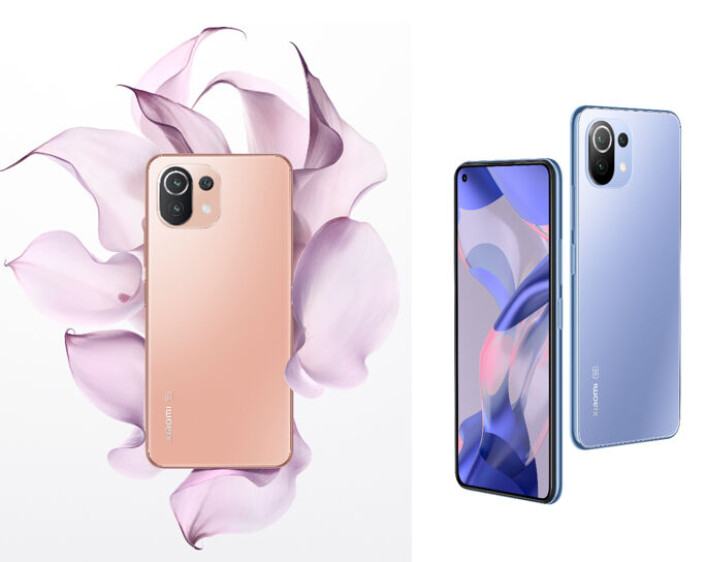 Xiaomi 11 Lite 5G er den rimeligste telefonen i høstens lansering. Foto: Xiaomi Xiaomi 11 Lite 5G er den rimeligste telefonen i høstens lansering. Foto: Xiaomi