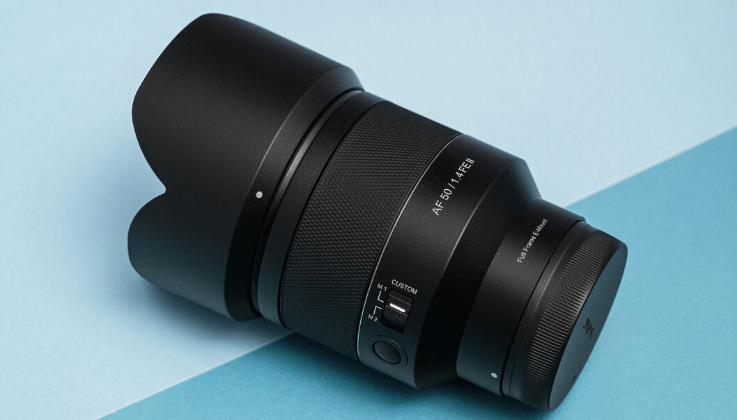 Samyang AF 50mm f1,4 FE II. Foto: Focus Nordic Samyang AF 50mm f1,4 FE II. Foto: Focus Nordic