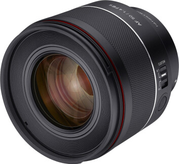 Samyang AF 50mm f1,4 FE II. Foto: Focus Nordic Samyang AF 50mm f1,4 FE II. Foto: Focus Nordic