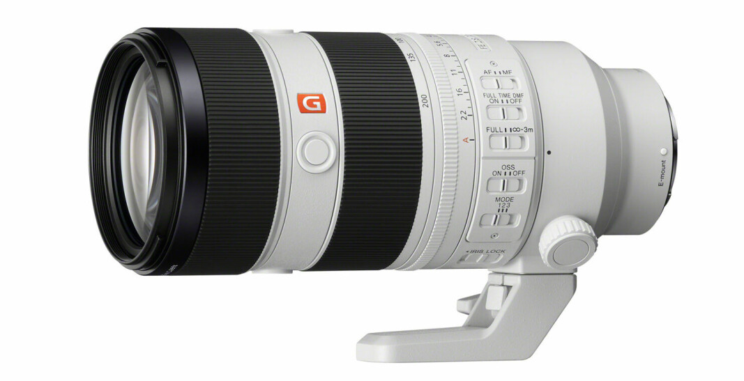 Sony FE 70-200mm F2,8 GM OSS II. Foto: Sony Sony FE 70-200mm F2,8 GM OSS II. Foto: Sony