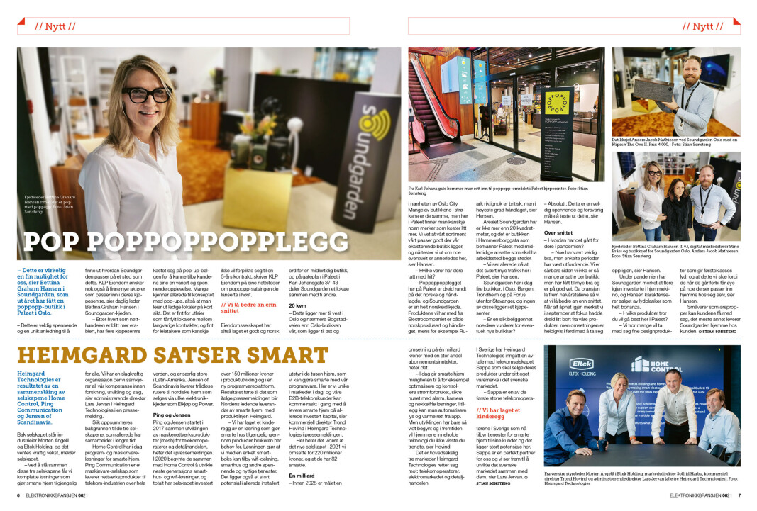 Artikkelen er tidligere publisert i papirutgaven av fagbladet Elektronikkbransjen nr. 6/2021, som ble distribuert 23. november. <a target="_blank" href="https://www.mypaper.se/html5/customer/248/13355/?page=6" aria-label="">Her kan du lese artikkelen</a> og bla gjennom digitalutgaven av bladet. Du kan lese alle utgaver av bladet digitalt, fra og med nr. 1/1937, på <a target="_blank" href="https://www.elektronikkbransjen.no/historiskarkiv" aria-label="">elektronikkbransjen.no/historiskarkiv</a>. Artikkelen er tidligere publisert i papirutgaven av fagbladet Elektronikkbransjen nr. 6/2021, som ble distribuert 23. november. <a target="_blank" href="https://www.mypaper.se/html5/customer/248/13355/?page=6" aria-label="">Her kan du lese artikkelen</a> og bla gjennom digitalutgaven av bladet. Du kan lese alle utgaver av bladet digitalt, fra og med nr. 1/1937, på <a target="_blank" href="https://www.elektronikkbransjen.no/historiskarkiv" aria-label="">elektronikkbransjen.no/historiskarkiv</a>.