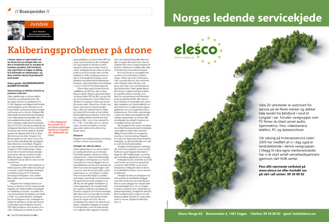 Artikkelen er tidligere publisert i papirutgaven av fagbladet Elektronikkbransjen nr. 6/2021, som ble distribuert 23. november. <a target="_blank" href="https://www.mypaper.se/html5/customer/248/13355/?page=68" aria-label="">Her kan du lese artikkelen</a> og bla gjennom digitalutgaven av bladet. Du kan lese alle utgaver av bladet digitalt, fra og med nr. 1/1937, på <a target="_blank" href="https://www.elektronikkbransjen.no/historiskarkiv" aria-label="">elektronikkbransjen.no/historiskarkiv</a>. Artikkelen er tidligere publisert i papirutgaven av fagbladet Elektronikkbransjen nr. 6/2021, som ble distribuert 23. november. <a target="_blank" href="https://www.mypaper.se/html5/customer/248/13355/?page=68" aria-label="">Her kan du lese artikkelen</a> og bla gjennom digitalutgaven av bladet. Du kan lese alle utgaver av bladet digitalt, fra og med nr. 1/1937, på <a target="_blank" href="https://www.elektronikkbransjen.no/historiskarkiv" aria-label="">elektronikkbransjen.no/historiskarkiv</a>.