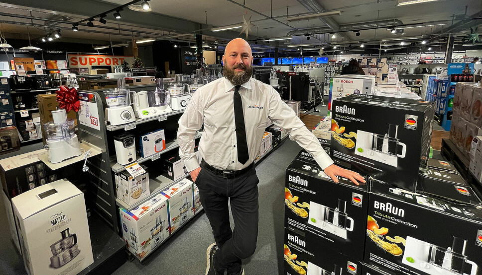 Robert Krogstad vender tilbake til elektronikkbransjen etter tre og ett halvt år som bilselger. Foto: Morten Hagen