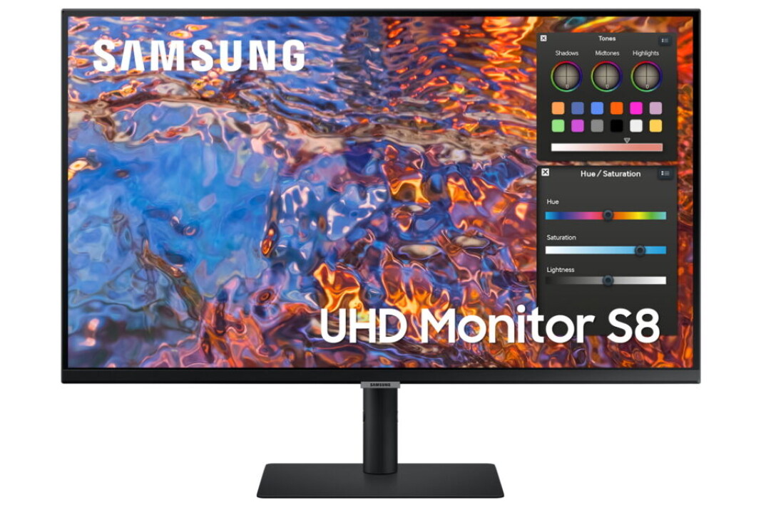 Samsung High Resolution Monitor S8. Foto: Samsung Samsung High Resolution Monitor S8. Foto: Samsung