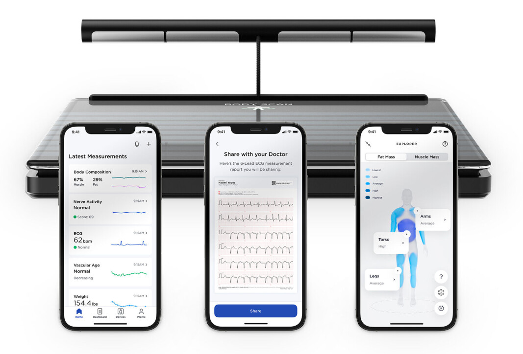 Withings Body Scan. Foto: Whitings Withings Body Scan. Foto: Whitings