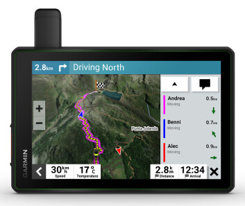 Garmin Tread SxS. Foto: Garmin Garmin Tread SxS. Foto: Garmin