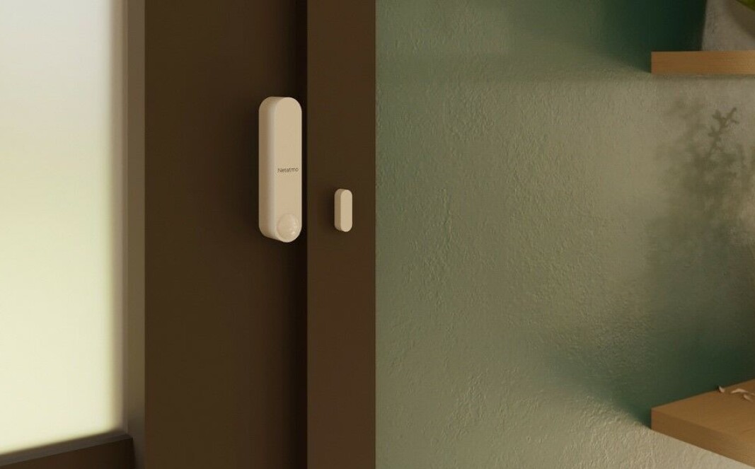 Netatmo smart sikkerhetssensor. Foto: Netatmo Netatmo smart sikkerhetssensor. Foto: Netatmo