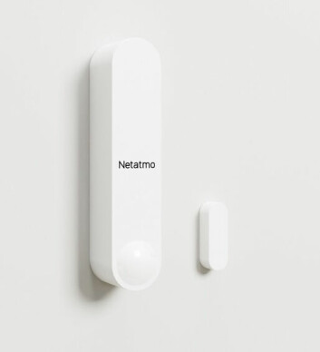 Netatmo smart sikkerhetssensor. Foto: Netatmo