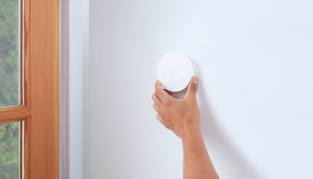 Ring Alarm Glass Break Sensor. Foto: Ring Ring Alarm Glass Break Sensor. Foto: Ring