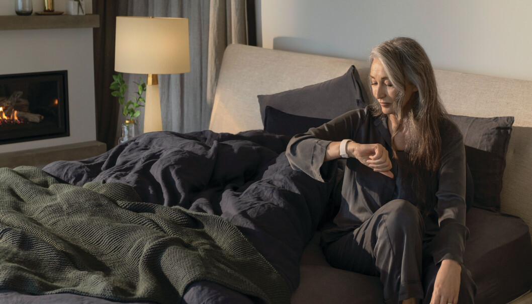 Mange bruker smartklokken sin ikke bare til å måle aktivitet, men også søvnmønster og restitusjon. Foto: Fitbit Mange bruker smartklokken sin ikke bare til å måle aktivitet, men også søvnmønster og restitusjon. Foto: Fitbit