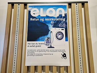 Med Epson SureColor T3100x skal Elon skrive ut plakater ved butikkene sine, her i Drøbak. Foto: Knut Grimstad