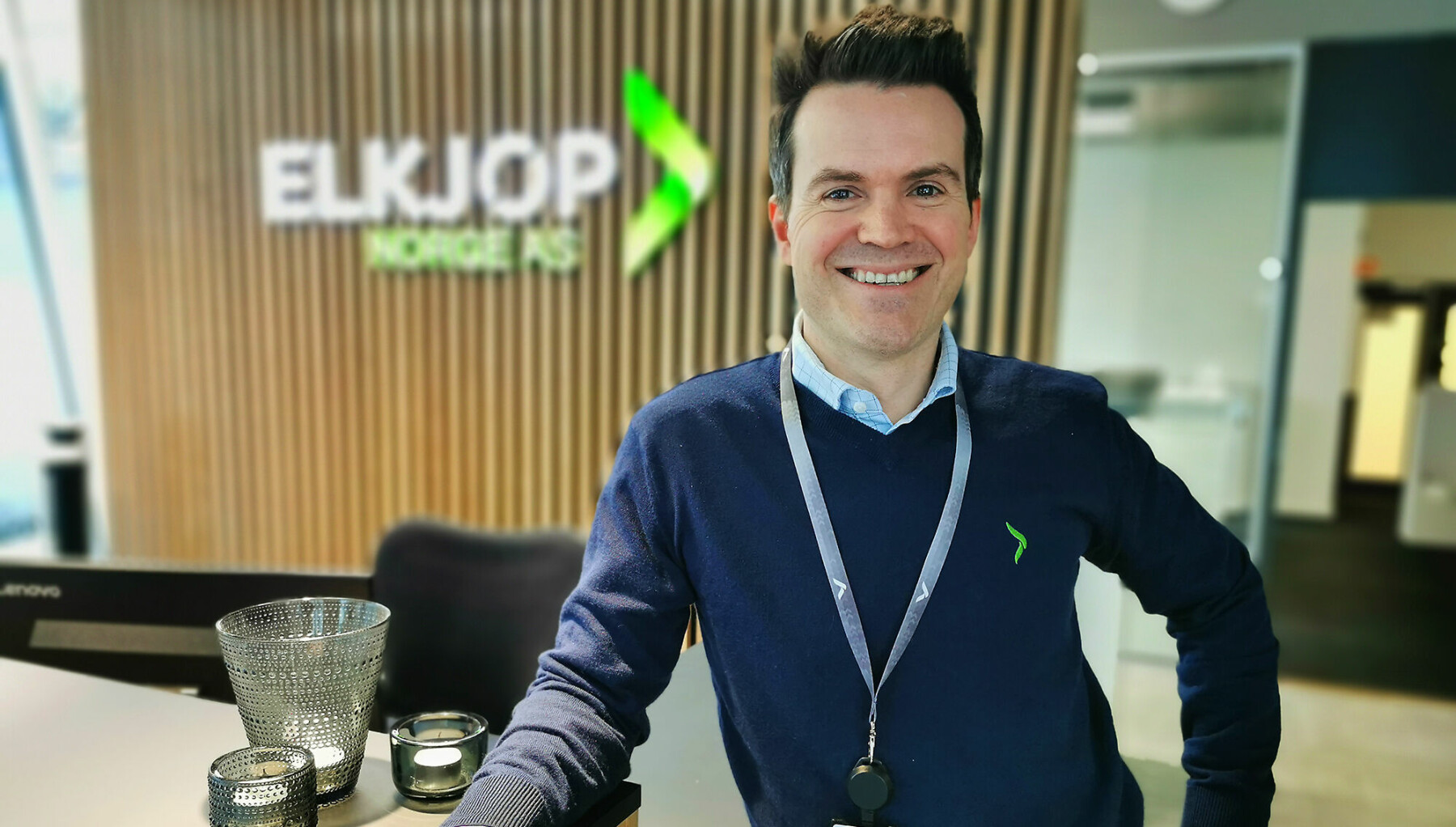 Trygve Hillesland tok over som adm. direktør i Elkjøp Norge i september 2021. Foto: Stian Sønsteng