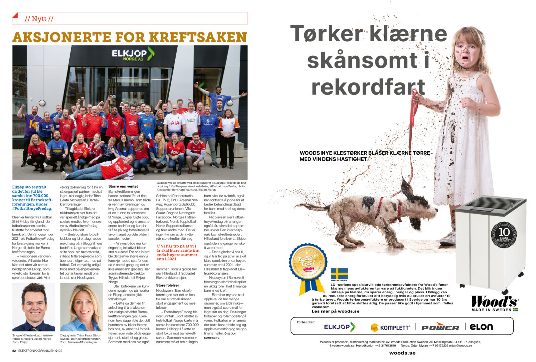 Artikkelen er tidligere publisert i papirutgaven av fagbladet Elektronikkbransjen nr. 1/2022, som ble distribuert 22. februar. <a target="_blank" href="https://www.mypaper.se/html5/customer/248/13445/?page=82" aria-label="">Her kan du lese artikkelen</a> og bla gjennom digitalutgaven av bladet. Du kan lese alle utgaver av bladet digitalt, fra og med nr. 1/1937, på <a target="_blank" href="https://www.elektronikkbransjen.no/historiskarkiv" aria-label="">elektronikkbransjen.no/historiskarkiv</a>. Artikkelen er tidligere publisert i papirutgaven av fagbladet Elektronikkbransjen nr. 1/2022, som ble distribuert 22. februar. <a target="_blank" href="https://www.mypaper.se/html5/customer/248/13445/?page=82" aria-label="">Her kan du lese artikkelen</a> og bla gjennom digitalutgaven av bladet. Du kan lese alle utgaver av bladet digitalt, fra og med nr. 1/1937, på <a target="_blank" href="https://www.elektronikkbransjen.no/historiskarkiv" aria-label="">elektronikkbransjen.no/historiskarkiv</a>.