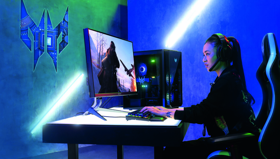 Acer lanserer mange nye maskiner i 2022, og har sett kraftig vekst i spillmarkedet. Foto: Acer
