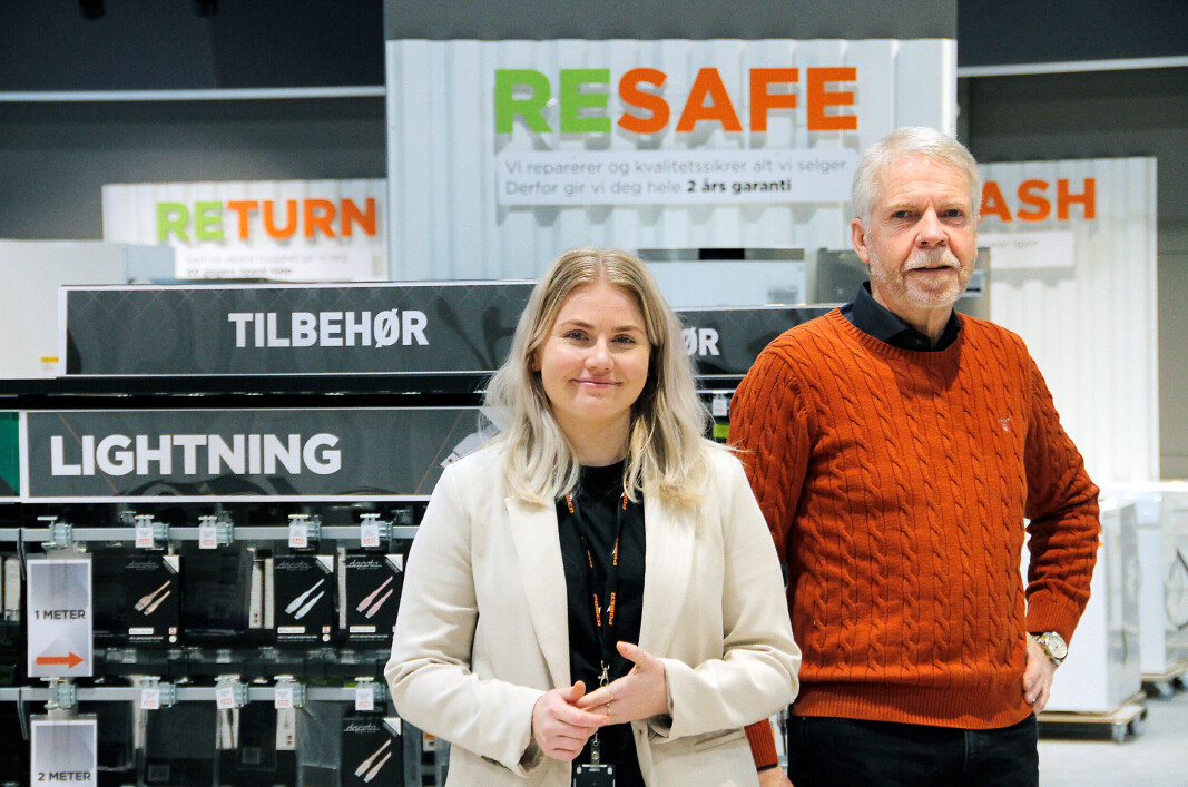 Ine Opseth og RePower på Alnabru er del av OmBrukt-ordningen og har blant annet tilgang til databasen og garantiordningen til Pål Haugen og OmBrukt AS. Foto: Astrid Kløvstad Ine Opseth og RePower på Alnabru er del av OmBrukt-ordningen og har blant annet tilgang til databasen og garantiordningen til Pål Haugen og OmBrukt AS. Foto: Astrid Kløvstad