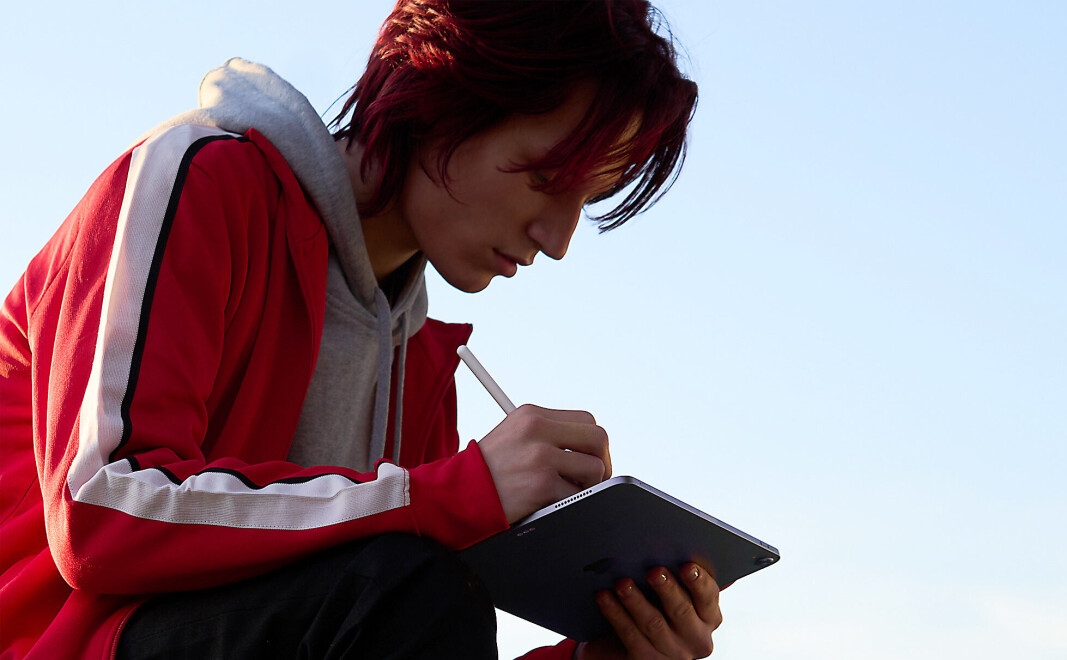 Apple iPad Air kan brukes sammen med andre generasjon Apple Pencil. Foto: Apple Apple iPad Air kan brukes sammen med andre generasjon Apple Pencil. Foto: Apple