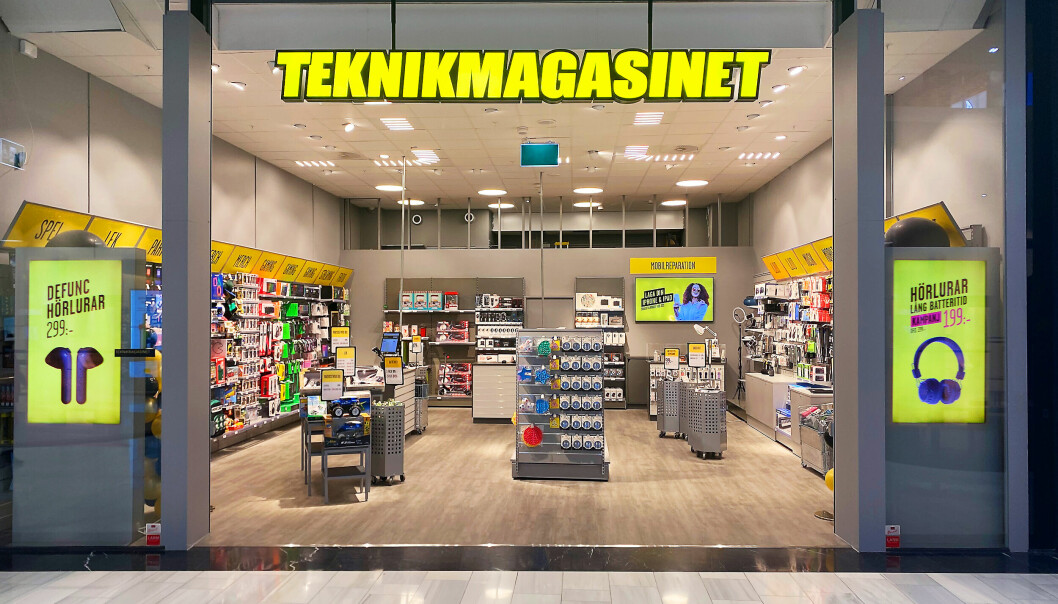 Teknikmagasinet har 29 butikker i Norge og 36 i Sverige. Foto: Teknikmagasinet