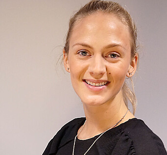 Næringslivsansvarlig Camilla K. Reinhartsen. Foto: Barnekreftforeningen Næringslivsansvarlig Camilla K. Reinhartsen. Foto: Barnekreftforeningen