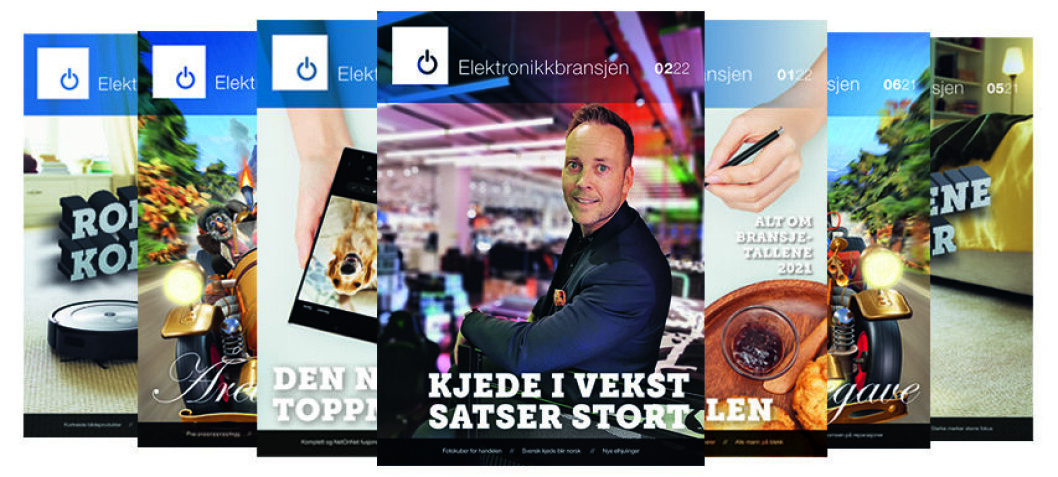 Fagbladet Elektronikkbransjen nr. 2/2022 har Power-sjef Anders Nilsen på forsiden. Fagbladet Elektronikkbransjen nr. 2/2022 har Power-sjef Anders Nilsen på forsiden.