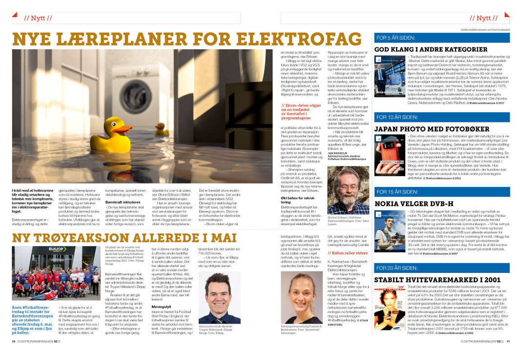 Artikkelen er tidligere publisert i papirutgaven av fagbladet Elektronikkbransjen nr. 2/2022, som ble distribuert 19. april. <a target="_blank" href="https://www.mypaper.se/html5/customer/248/13488/?page=10" aria-label="">Her kan du lese artikkelen</a> og bla gjennom digitalutgaven av bladet. Du kan lese alle utgaver av bladet digitalt, fra og med nr. 1/1937, på <a target="_blank" href="https://www.elektronikkbransjen.no/historiskarkiv" aria-label="">elektronikkbransjen.no/historiskarkiv</a>. Artikkelen er tidligere publisert i papirutgaven av fagbladet Elektronikkbransjen nr. 2/2022, som ble distribuert 19. april. <a target="_blank" href="https://www.mypaper.se/html5/customer/248/13488/?page=10" aria-label="">Her kan du lese artikkelen</a> og bla gjennom digitalutgaven av bladet. Du kan lese alle utgaver av bladet digitalt, fra og med nr. 1/1937, på <a target="_blank" href="https://www.elektronikkbransjen.no/historiskarkiv" aria-label="">elektronikkbransjen.no/historiskarkiv</a>.