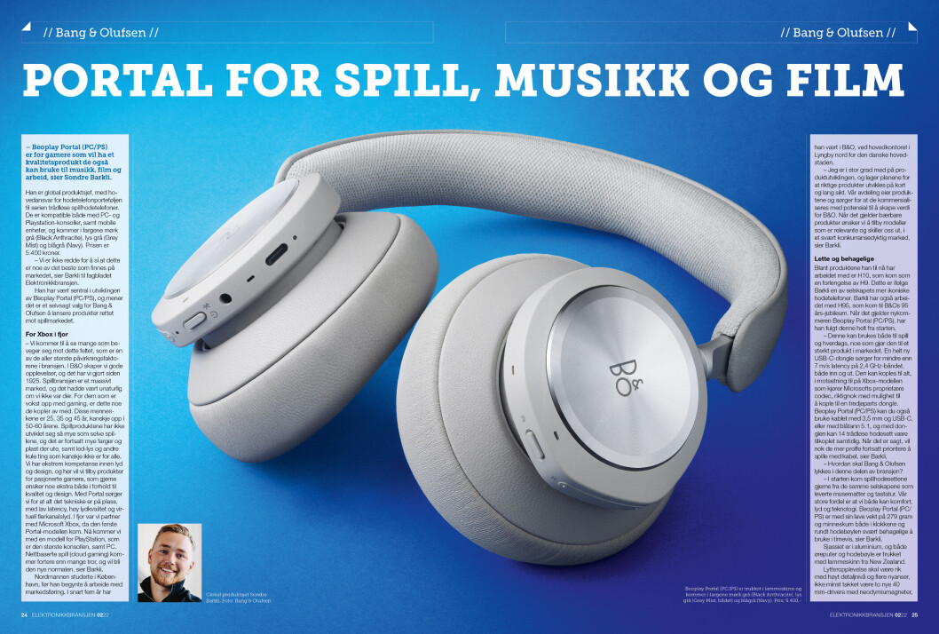Artikkelen er tidligere publisert i papirutgaven av fagbladet Elektronikkbransjen nr. 2/2022, som ble distribuert 19. april. <a target="_blank" href="https://www.mypaper.se/html5/customer/248/13488/?page=24" aria-label="">Her kan du lese artikkelen</a> og bla gjennom digitalutgaven av bladet. Du kan lese alle utgaver av bladet digitalt, fra og med nr. 1/1937, på <a target="_blank" href="https://www.elektronikkbransjen.no/historiskarkiv" aria-label="">elektronikkbransjen.no/historiskarkiv</a>. Artikkelen er tidligere publisert i papirutgaven av fagbladet Elektronikkbransjen nr. 2/2022, som ble distribuert 19. april. <a target="_blank" href="https://www.mypaper.se/html5/customer/248/13488/?page=24" aria-label="">Her kan du lese artikkelen</a> og bla gjennom digitalutgaven av bladet. Du kan lese alle utgaver av bladet digitalt, fra og med nr. 1/1937, på <a target="_blank" href="https://www.elektronikkbransjen.no/historiskarkiv" aria-label="">elektronikkbransjen.no/historiskarkiv</a>.