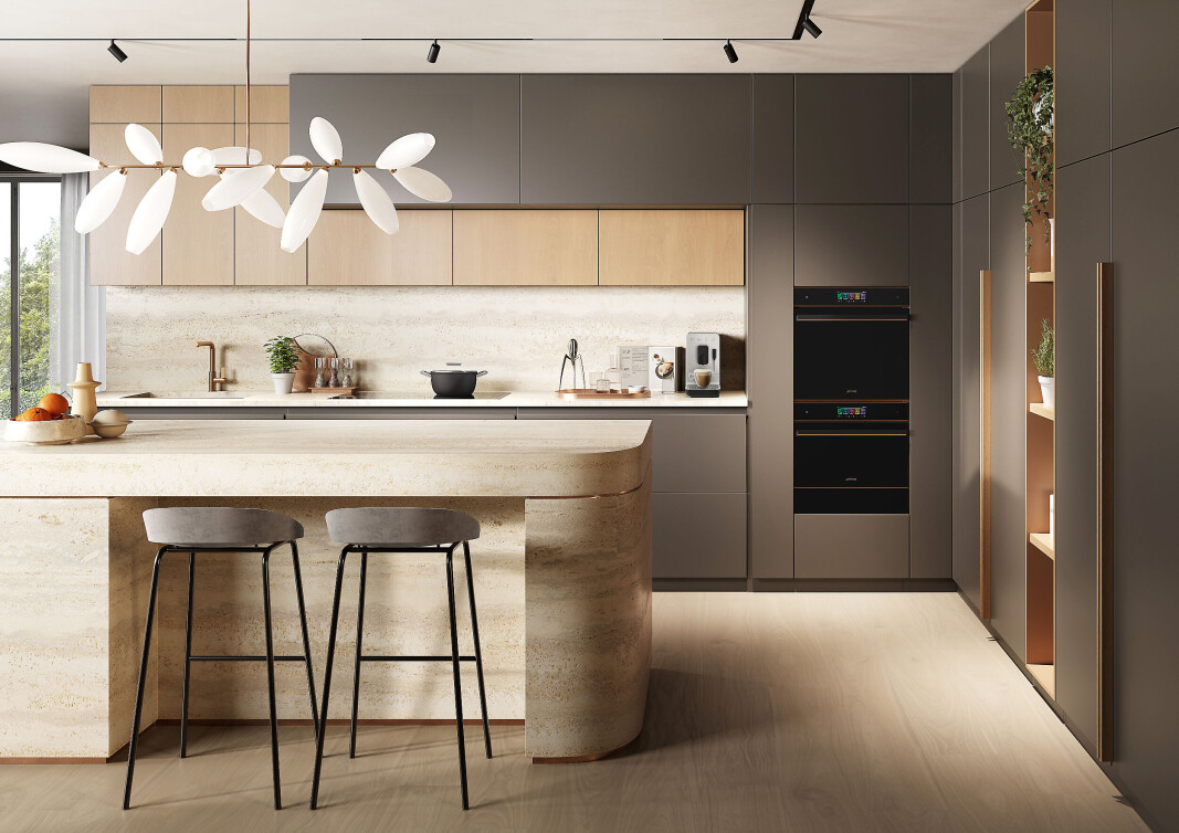 Smeg Galileo i Dolce Stil Novo-linjen. Foto: Smeg Smeg Galileo i Dolce Stil Novo-linjen. Foto: Smeg