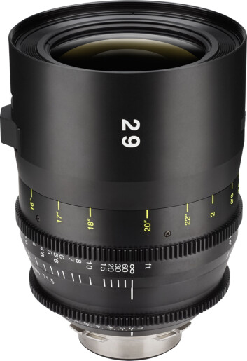 Tokina Vista 29mm T1.5. Foto: Focus Nordic Tokina Vista 29mm T1.5. Foto: Focus Nordic