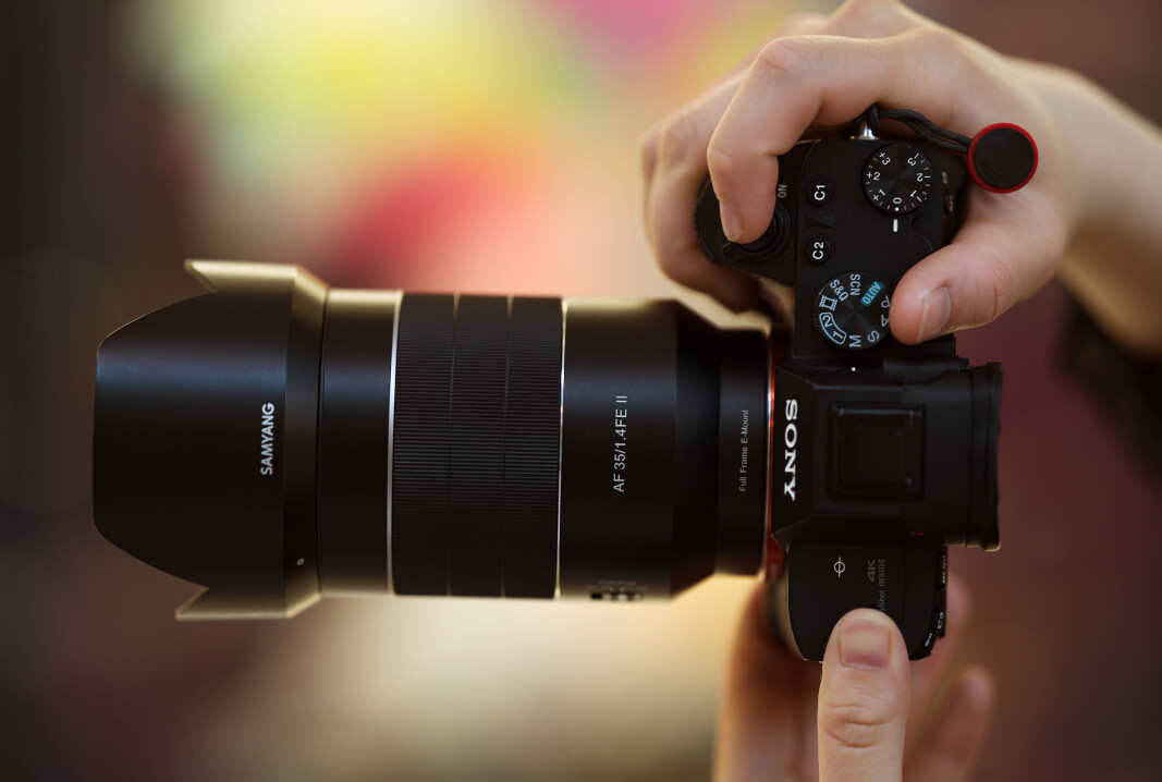 Samyang AF 35mm F1.4 FE II. Foto: Focus Nordic Samyang AF 35mm F1.4 FE II. Foto: Focus Nordic