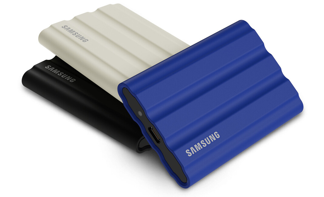 Samsung SSD T7 Shield. Foto: Samsung Samsung SSD T7 Shield. Foto: Samsung