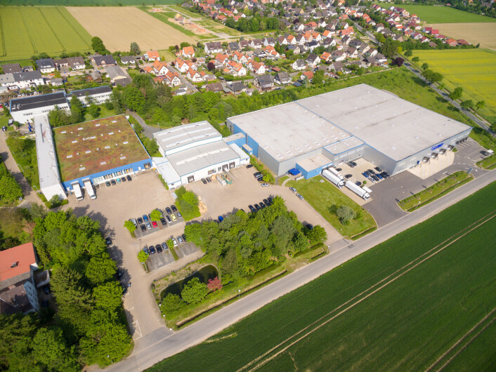 Aswos hovedlager på 33.000 kvadratmeter ligger i Eime sør for Hannover i Tyskland. Foto: Aswo Aswos hovedlager på 33.000 kvadratmeter ligger i Eime sør for Hannover i Tyskland. Foto: Aswo