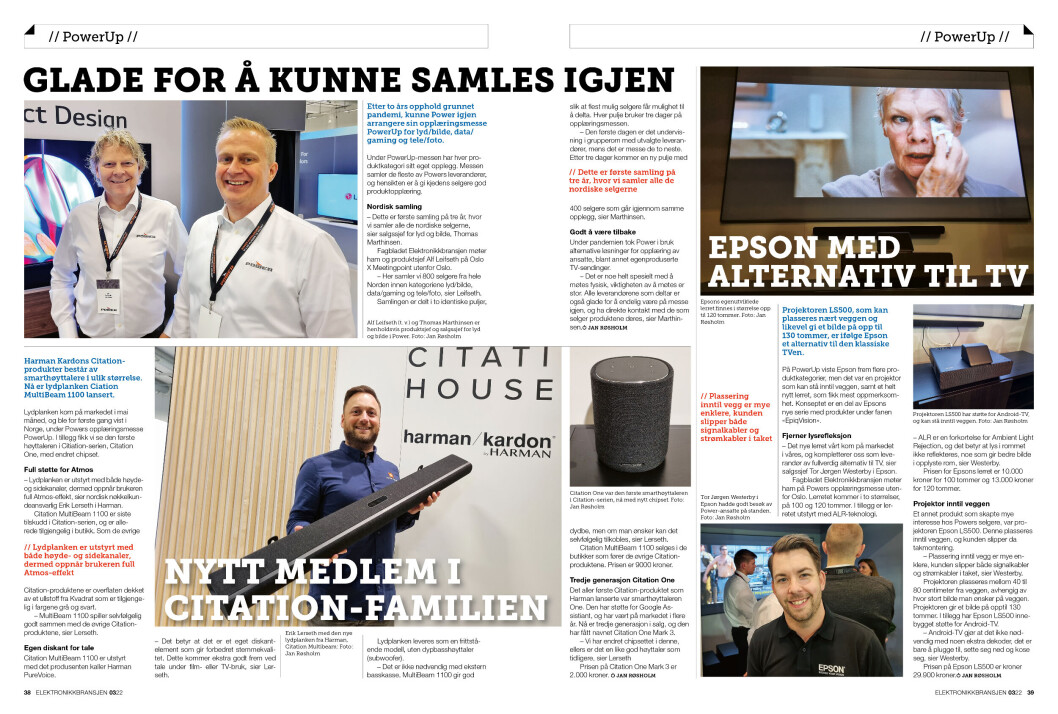 Artikkelen er tidligere publisert i papirutgaven av fagbladet Elektronikkbransjen nr. 3/2022, som ble distribuert 21. juni. <a target="_blank" href="https://www.mypaper.se/html5/customer/248/13547/?page=38" aria-label="">Her kan du lese artikkelen</a> og bla gjennom digitalutgaven av bladet. Du kan lese alle utgaver av bladet digitalt, fra og med nr. 1/1937, på <a target="_blank" href="https://www.elektronikkbransjen.no/historiskarkiv" aria-label="">elektronikkbransjen.no/historiskarkiv</a>. Artikkelen er tidligere publisert i papirutgaven av fagbladet Elektronikkbransjen nr. 3/2022, som ble distribuert 21. juni. <a target="_blank" href="https://www.mypaper.se/html5/customer/248/13547/?page=38" aria-label="">Her kan du lese artikkelen</a> og bla gjennom digitalutgaven av bladet. Du kan lese alle utgaver av bladet digitalt, fra og med nr. 1/1937, på <a target="_blank" href="https://www.elektronikkbransjen.no/historiskarkiv" aria-label="">elektronikkbransjen.no/historiskarkiv</a>.