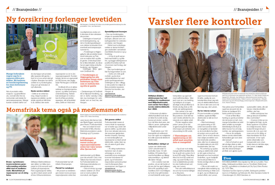 Artikkelen er tidligere publisert i papirutgaven av fagbladet Elektronikkbransjen nr. 3/2022, som ble distribuert 21. juni. <a target="_blank" href="https://www.mypaper.se/html5/customer/248/13547/?page=50" aria-label="">Her kan du lese artikkelen</a> og bla gjennom digitalutgaven av bladet. Du kan lese alle utgaver av bladet digitalt, fra og med nr. 1/1937, på <a target="_blank" href="https://www.elektronikkbransjen.no/historiskarkiv" aria-label="">elektronikkbransjen.no/historiskarkiv</a>. Artikkelen er tidligere publisert i papirutgaven av fagbladet Elektronikkbransjen nr. 3/2022, som ble distribuert 21. juni. <a target="_blank" href="https://www.mypaper.se/html5/customer/248/13547/?page=50" aria-label="">Her kan du lese artikkelen</a> og bla gjennom digitalutgaven av bladet. Du kan lese alle utgaver av bladet digitalt, fra og med nr. 1/1937, på <a target="_blank" href="https://www.elektronikkbransjen.no/historiskarkiv" aria-label="">elektronikkbransjen.no/historiskarkiv</a>.