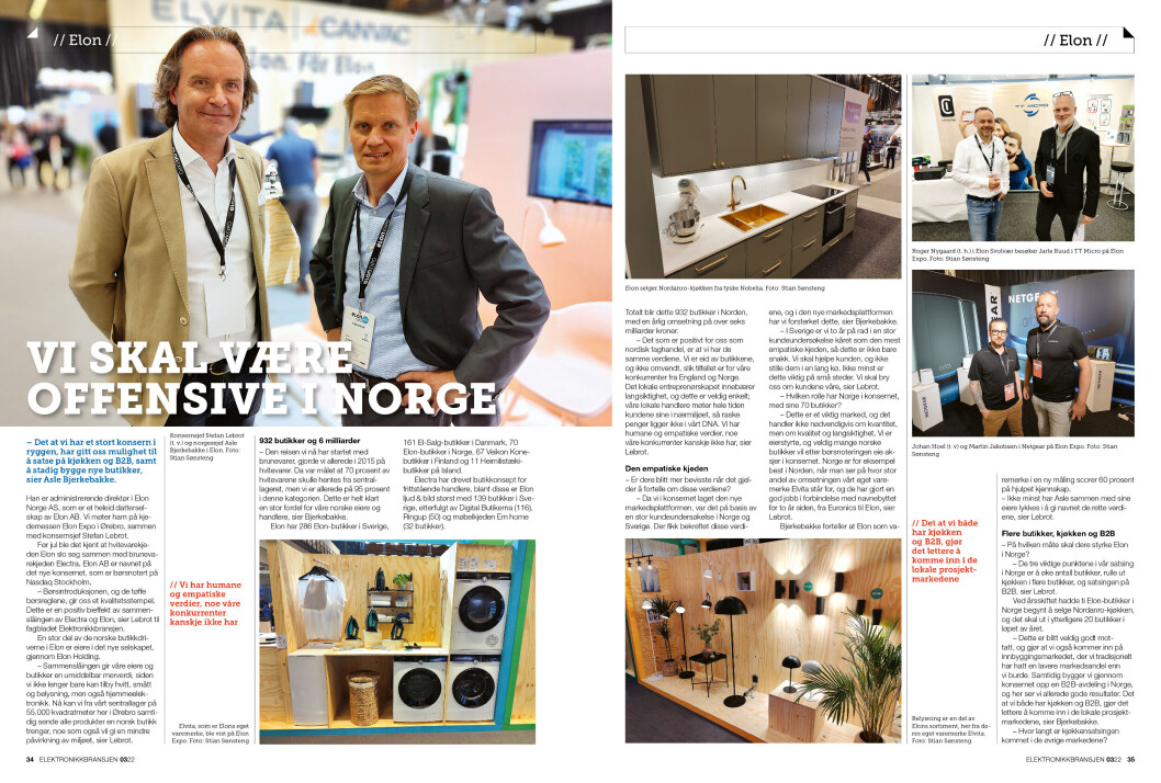 Artikkelen er tidligere publisert i papirutgaven av fagbladet Elektronikkbransjen nr. 3/2022, som ble distribuert 21. juni. <a target="_blank" href="https://www.mypaper.se/html5/customer/248/13547/?page=34" aria-label="">Her kan du lese artikkelen</a> og bla gjennom digitalutgaven av bladet. Du kan lese alle utgaver av bladet digitalt, fra og med nr. 1/1937, på <a target="_blank" href="https://www.elektronikkbransjen.no/historiskarkiv" aria-label="">elektronikkbransjen.no/historiskarkiv</a>. Artikkelen er tidligere publisert i papirutgaven av fagbladet Elektronikkbransjen nr. 3/2022, som ble distribuert 21. juni. <a target="_blank" href="https://www.mypaper.se/html5/customer/248/13547/?page=34" aria-label="">Her kan du lese artikkelen</a> og bla gjennom digitalutgaven av bladet. Du kan lese alle utgaver av bladet digitalt, fra og med nr. 1/1937, på <a target="_blank" href="https://www.elektronikkbransjen.no/historiskarkiv" aria-label="">elektronikkbransjen.no/historiskarkiv</a>.
