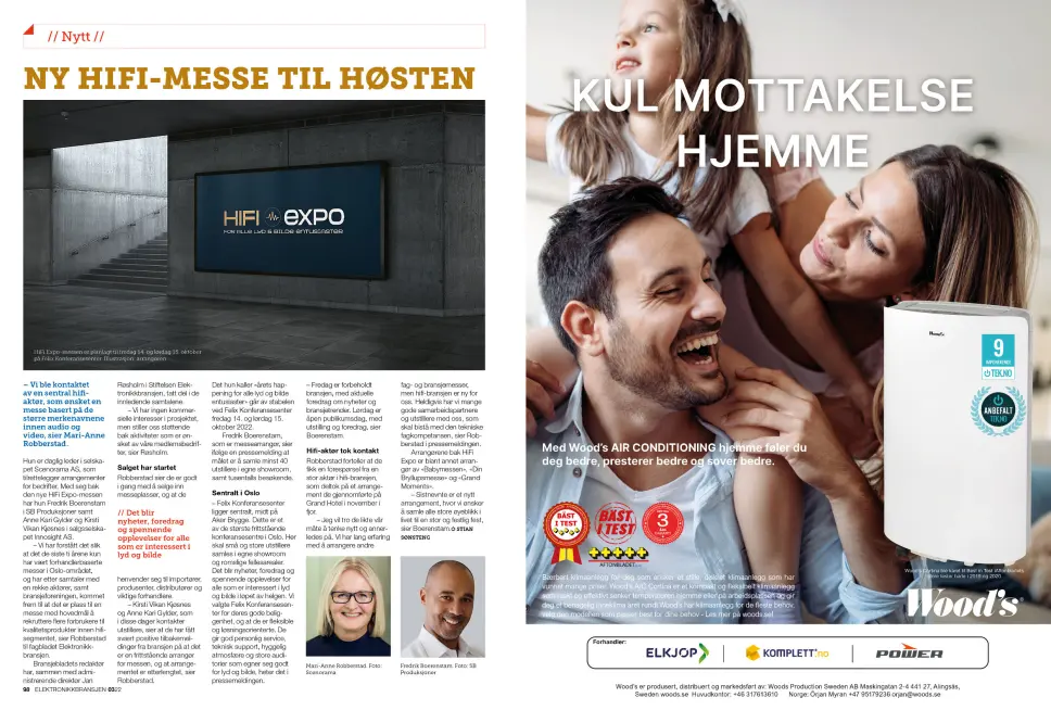 Artikkelen er tidligere publisert i papirutgaven av fagbladet Elektronikkbransjen nr. 3/2022, som ble distribuert 21. juni. Her kan du lese artikkelen og bla gjennom digitalutgaven av bladet. Du kan lese alle utgaver av bladet digitalt, fra og med nr. 1/1937, på elektronikkbransjen.no/historiskarkiv. Artikkelen er tidligere publisert i papirutgaven av fagbladet Elektronikkbransjen nr. 3/2022, som ble distribuert 21. juni. Her kan du lese artikkelen og bla gjennom digitalutgaven av bladet. Du kan lese alle utgaver av bladet digitalt, fra og med nr. 1/1937, på elektronikkbransjen.no/historiskarkiv.