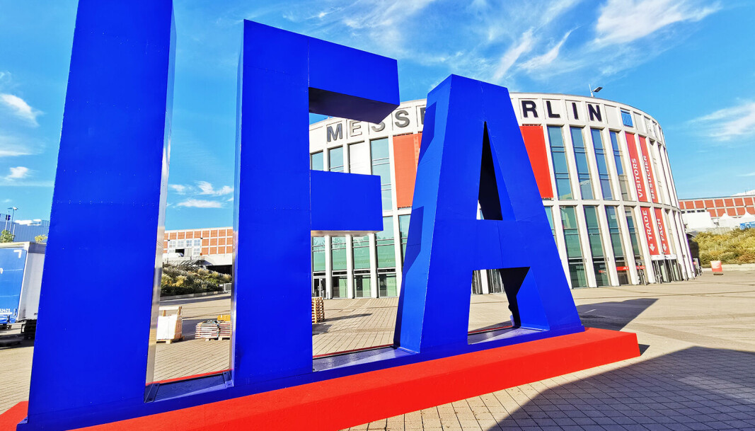 Etter to år med pandemi, åpnes messehallene i Berlin igjen for IFA. Bildet er fra 2019. Foto: Stian Sønsteng Etter to år med pandemi, åpnes messehallene i Berlin igjen for IFA. Bildet er fra 2019. Foto: Stian Sønsteng