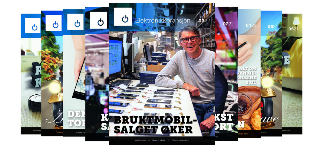 Fagbladet Elektronikkbransjen nr. 3/2022 distribueres denne uken. Fagbladet Elektronikkbransjen nr. 3/2022 distribueres denne uken.
