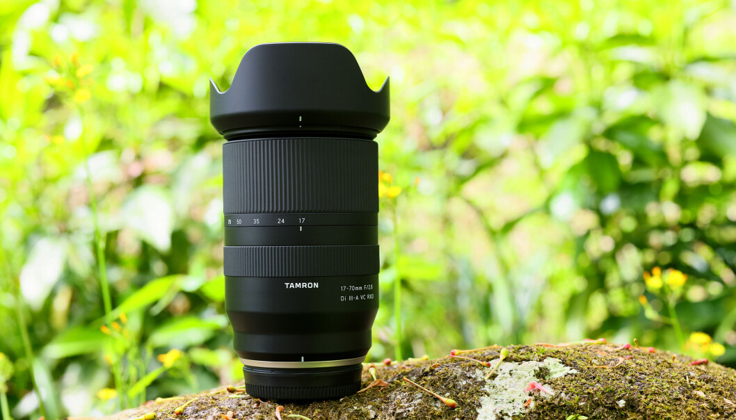 Tamron 17-70mm F/2,8. Foto: Focus Nordic Tamron 17-70mm F/2,8. Foto: Focus Nordic