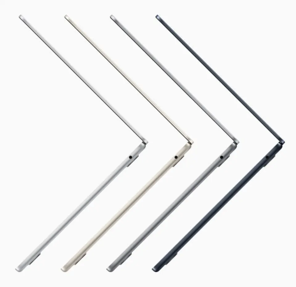 MacBook Air M2 (2022). Foto: Apple MacBook Air M2 (2022). Foto: Apple