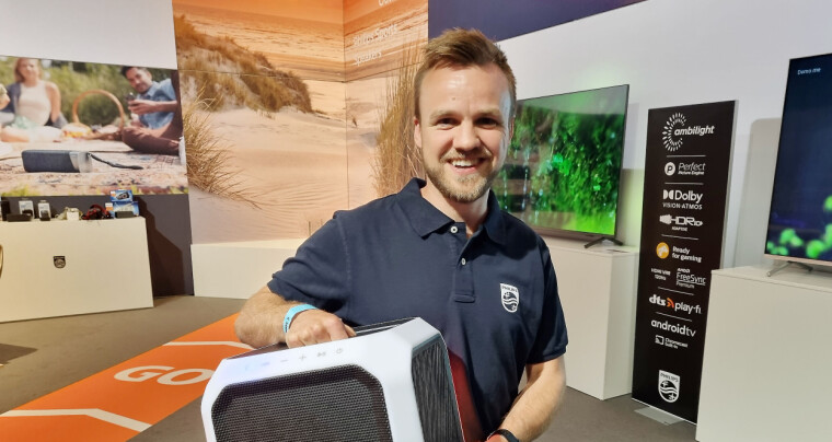 TV OG FESTHØYTTALER FRA PHILIPS