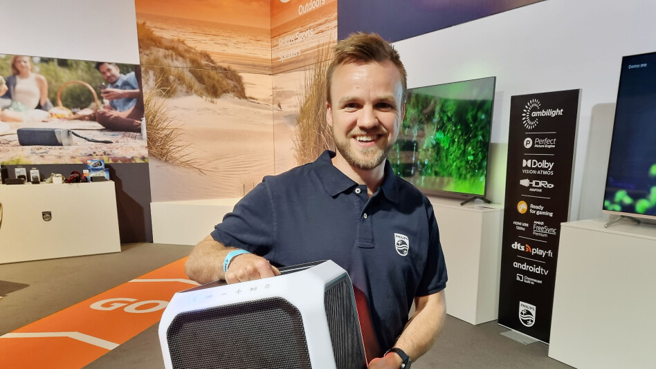TV OG FESTHØYTTALER FRA PHILIPS