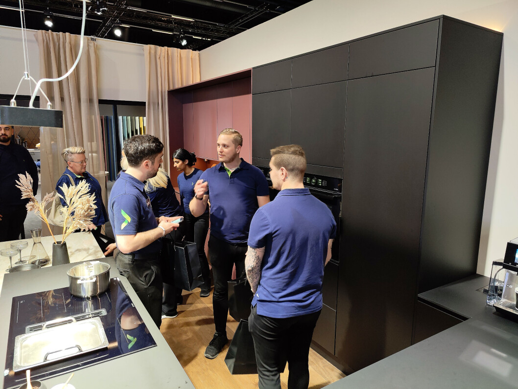 Alle butikkansatte i alle kategorier på Campus er innom Epoq-utstillingen. Foto: Stian Sønsteng Alle butikkansatte i alle kategorier på Campus er innom Epoq-utstillingen. Foto: Stian Sønsteng