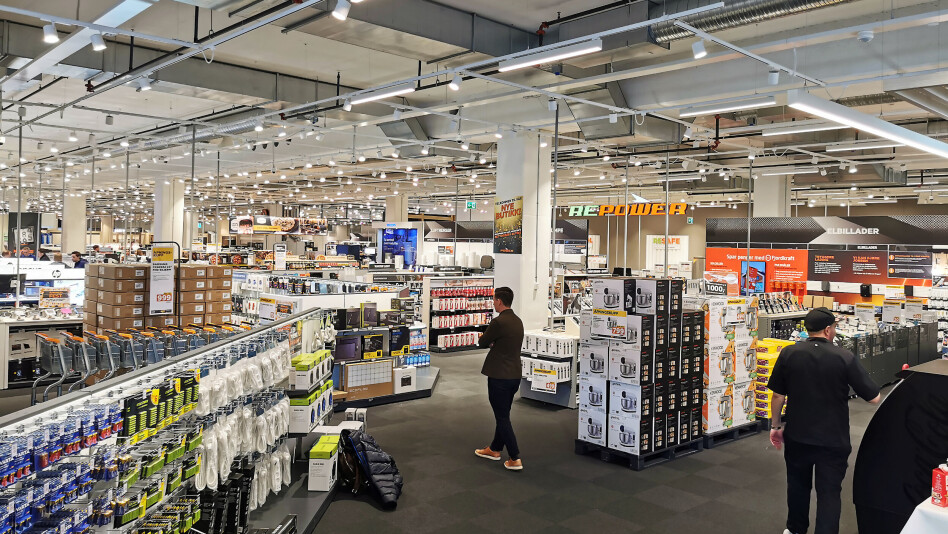 NEDGANG I ELEKTRONIKKSALGET