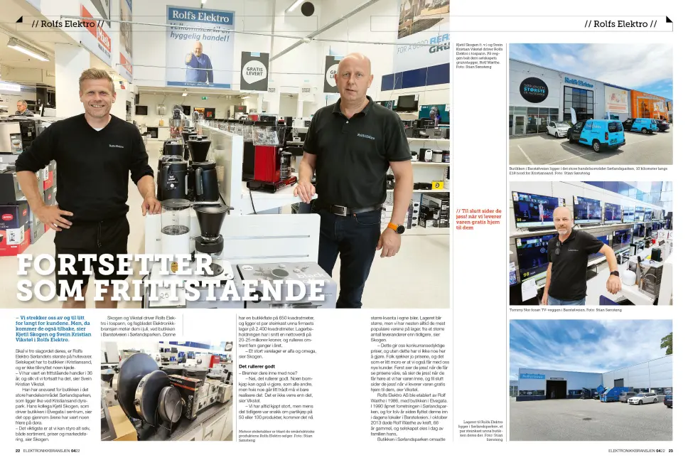 Artikkelen er tidligere publisert i papirutgaven av fagbladet Elektronikkbransjen nr. 4/2022, som ble distribuert 30. august. Her kan du lese artikkelen og bla gjennom digitalutgaven av bladet. Du kan lese alle utgaver av bladet digitalt, fra og med nr. 1/1937, på elektronikkbransjen.no/historiskarkiv. Artikkelen er tidligere publisert i papirutgaven av fagbladet Elektronikkbransjen nr. 4/2022, som ble distribuert 30. august. Her kan du lese artikkelen og bla gjennom digitalutgaven av bladet. Du kan lese alle utgaver av bladet digitalt, fra og med nr. 1/1937, på elektronikkbransjen.no/historiskarkiv.
