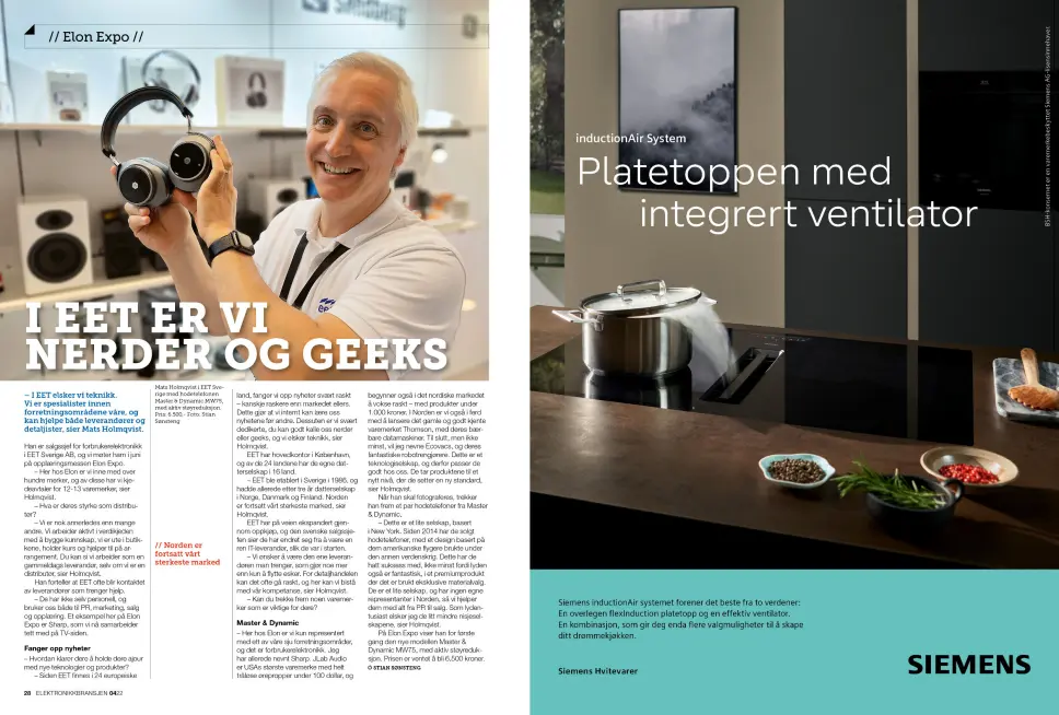 Artikkelen er tidligere publisert i papirutgaven av fagbladet Elektronikkbransjen nr. 4/2022, som ble distribuert 30. august. Her kan du lese artikkelen og bla gjennom digitalutgaven av bladet. Du kan lese alle utgaver av bladet digitalt, fra og med nr. 1/1937, på elektronikkbransjen.no/historiskarkiv. Artikkelen er tidligere publisert i papirutgaven av fagbladet Elektronikkbransjen nr. 4/2022, som ble distribuert 30. august. Her kan du lese artikkelen og bla gjennom digitalutgaven av bladet. Du kan lese alle utgaver av bladet digitalt, fra og med nr. 1/1937, på elektronikkbransjen.no/historiskarkiv.