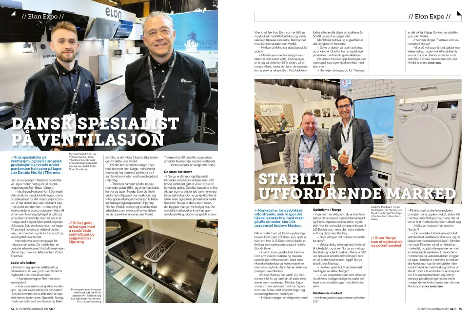 Artikkelen er tidligere publisert i papirutgaven av fagbladet Elektronikkbransjen nr. 4/2022, som ble distribuert 30. august. Her kan du lese artikkelen og bla gjennom digitalutgaven av bladet. Du kan lese alle utgaver av bladet digitalt, fra og med nr. 1/1937, på elektronikkbransjen.no/historiskarkiv. Artikkelen er tidligere publisert i papirutgaven av fagbladet Elektronikkbransjen nr. 4/2022, som ble distribuert 30. august. Her kan du lese artikkelen og bla gjennom digitalutgaven av bladet. Du kan lese alle utgaver av bladet digitalt, fra og med nr. 1/1937, på elektronikkbransjen.no/historiskarkiv.