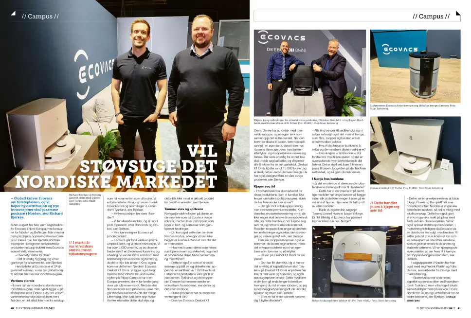 Artikkelen er tidligere publisert i papirutgaven av fagbladet Elektronikkbransjen nr. 4/2022, som ble distribuert 30. august. Her kan du lese artikkelen og bla gjennom digitalutgaven av bladet. Du kan lese alle utgaver av bladet digitalt, fra og med nr. 1/1937, på elektronikkbransjen.no/historiskarkiv. Artikkelen er tidligere publisert i papirutgaven av fagbladet Elektronikkbransjen nr. 4/2022, som ble distribuert 30. august. Her kan du lese artikkelen og bla gjennom digitalutgaven av bladet. Du kan lese alle utgaver av bladet digitalt, fra og med nr. 1/1937, på elektronikkbransjen.no/historiskarkiv.